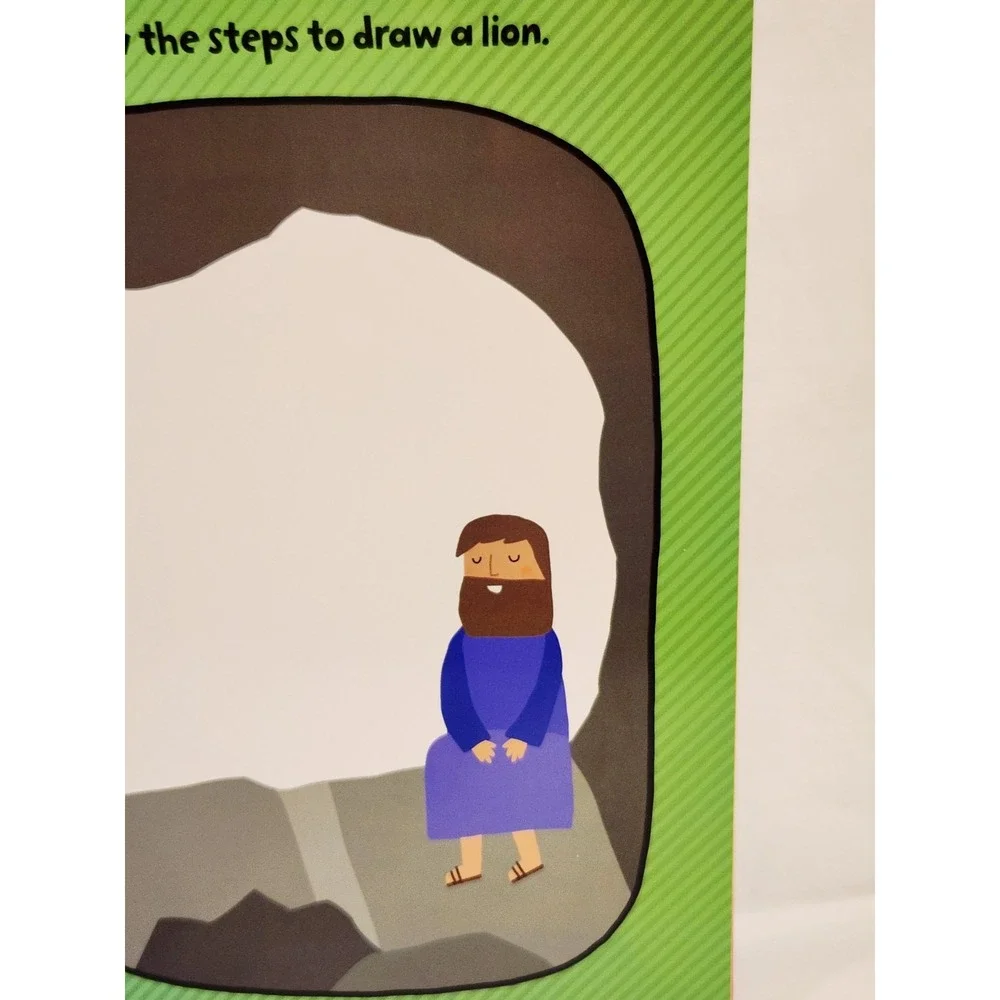 My First Learn to Draw Bible Stories Dry Erase Activity Book Reusable Book